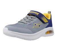Skechers Boy's Trainer - MICROSPEC MAX Advance Squad-Pacer - Charcoal, 4