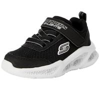 Skechers Boys Trainers, Black Textile/Synthetic/Grey Trim, 5 UK Child