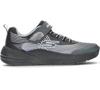 Skechers Boys Trainers Child - Black/Silver, UK2 | The Skechers Microspec Advance trainers for boys - breathable. Ideal for any adventure! With cushioning. For active days.