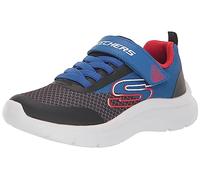 Skechers Boys Trainers, Royal & Black Textile/Synthetic/Red & WHI, 11.5 UK