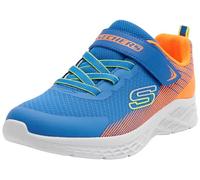 Skechers Boys Trainers, Royal Textile/Synthetic/Orange Trim, 12 UK