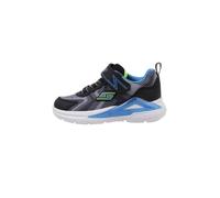 Skechers Boy's 401660l Bkyb Trainers, Black Charcoal Textile Yellow Blue Trim, 12.5 UK