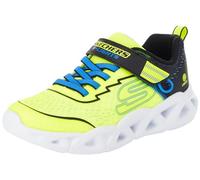 Skechers Boy's Twisty Brights 2.0 Sneakers, Yellow Textile Synthetic Black Blue Tri, 12.5 UK Child