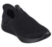Skechers Boy's Ultra Flex 3.0 Smooth Step Slip-Ins Sneaker, Black, 1 UK Child