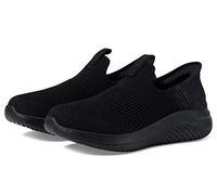 Skechers Boy's Ultra Flex 3.0 Smooth Step Slip-Ins Sneaker, Black, 2.5 UK