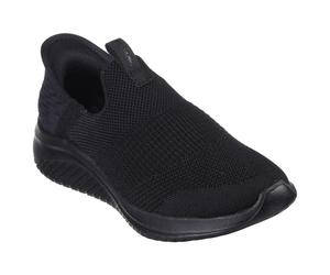 Skechers Boy's Ultra Flex 3.0-Smooth Step Sneaker Black 6.5 Big Kid