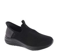 Skechers Boy's Slip-ins: Ultra Flex 3.0 - Smooth Step Sneaker in Black, Size 6 | Textile, Machine Washable