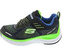 Skechers Boy's Ultra Groove Sneaker, Navy Textile Black Trim, 1.5 UK