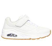 Skechers Boy's Uno - Air Blitz Sneaker in White, Size 13 | Synthetic