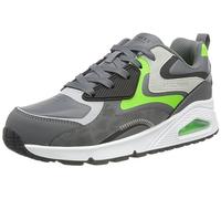 Skechers Boys Uno Gen1 Color Surge Trainers, Charcoal, 2.5 UK