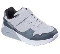 Skechers Boy's Uno Lite 2.0 Pillar Duo Trainer in Light Grey | Size: Infant 13 Skechers Light Grey Infant 13