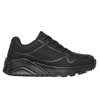 Skechers Boy's Uno Lite - Delodox Sneaker in Black, Size 5.5 | Synthetic, Machine Washable