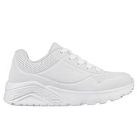 Skechers Boy's Uno Lite - Delodox Sneaker in White, Size 5 | Synthetic, Machine Washable