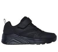 Skechers Boy's UNO Lite - Echo Surge Sneaker in Black, Size 4 | Synthetic/Textile, Machine Washable