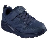 Skechers Boy's Uno Lite Echo Surge Sneaker, Navy Synthetic/Navy Trim, 12 UK