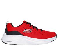 Skechers Boy's Vapor Foam Sneaker in Red/Black, Size 3.5 | Textile/Synthetic, Machine Washable