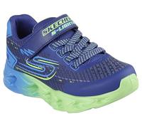 SKECHERS Junior Boys S Lights Vortex 2.0 Quantroid Trainers Navy/Blue 13K