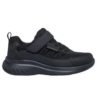 Skechers Boy's Waterproof: Bounder 2.0 - Aqua Pace Sneaker in Black, Size 1 | Synthetic/Textile