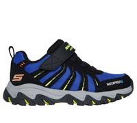 Skechers Boy's Waterproof: Rugged Ranger - Hydro Explorer Sneaker in Black/Blue, Size 11.5 | Synthetic/Textile
