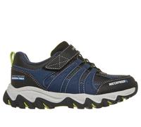 Skechers Boy's Waterproof: Rugged Ranger - Hydro Trail Sneaker in Navy Blue, Size 1.5 | Synthetic/Textile