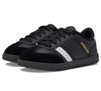 Skechers Boy's Zinger Street Sneakers, Black Synthetic/Leather/White Trim, 3.5 UK Child