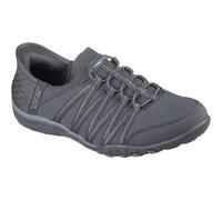 Skechers Breathe-Easy - Roll-With-Me Textile Women's Charcoal Trainers