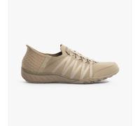 Skechers 100593/TPE BREATHE-EASY - ROLL-WITH-ME Womens Trainers Taupe - UK 4.5