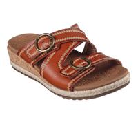 Skechers Breezie Spring Is Calling Slide Luggage ladies buckle sandals