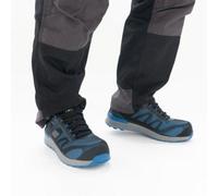 Skechers Bulklin 77180Ec Bulklin - Lyndale Mens Safety Trainers Blue - Uk-Size-7.5 Blue