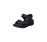Skechers Sandals D'Lux Walker New Block - Black Mesh - Women's UK 7 / EU 40