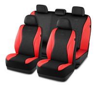 Skechers Car Seat Covers Leather Seat Covers with GOGA Mat Technology Waterproof Car Seat Covers Full Sets Airbag Compatible Comfort Universal Fit for