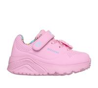 Skechers Care Bears: UNO Lite - Bear Spirit Sneaker in Pink, Size 9 | Synthetic/Textile, Machine Washable