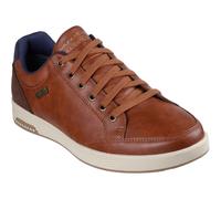 (, ) Skechers Cavell Sparkman Polyurethane Men's Luggage Standard Lace-Up Shoes