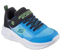 Skechers Childrens/Kids Meteor Lights Shoes (13 UK Child) (Blue/Black)