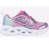Skechers Childrens Unisex Twisty Brights Wingin' It Infant - Pink Mixed Material - Size UK 4 Infant