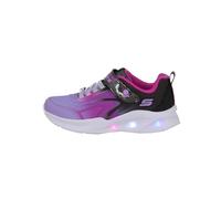 Skechers Color Breeze 303713L Girls Trainers Black/Multi F-Standard 12 Child