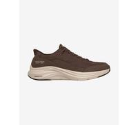 Skechers Men's Contour Foam Cozy FIT Trainers, Brown Cozypoly/Duraleather/Trim, 8 UK