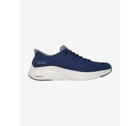 Skechers Contour Foam Cozy Fit slip-ins shoes navy blue white - 44