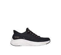 Skechers Contour Foam Golden Hour Cozy Fit Bungee Lace Slip-Ins Trainer - Black, Black, Size 7, Women Black