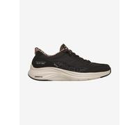 Skechers Women's Contour Foam Leopard Dream Trainers, Black, 4 UK