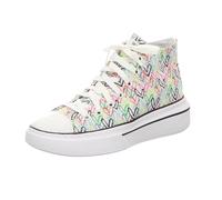Skechers Cordova Classic Love Letters 185132WMLT Trainers, Wmlt White Multi, 6 UK
