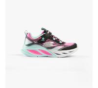 Skechers COSMIC GLOW Girls Trainers Black Multi - UK 10.5 (Small Kids)