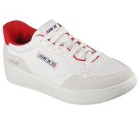 Skechers Court Classics Sport Court 2.0-Konor Men's Sneaker, White-red, 8.5