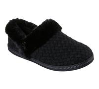 Skechers Women's Cozy Campfire Frosty Promise Slippers in Black | Size: 6 Skechers Black 6