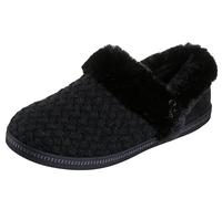Skechers Women's Cozy Campfire Frosty Promise Slippers in Black | Size: 6 Skechers Black 6