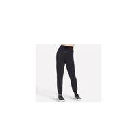 Skechers Women's Cozy Luxe Jogger, Black/White, M