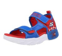 Skechers Creature Blue Red Kids Sandals Synthetic