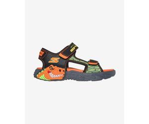 Skechers Creature-Splash Sandals orange green Kids - 33.5