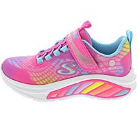 Skechers Cruisers-Rainbow Reflectin Girl's Sneaker, Lavender Multi, 12.5 UK Child