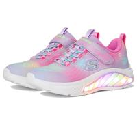 Skechers Cruisers-Rainbow Reflectin Girl's Sneaker, Lavender Multi, 9.5 UK Child